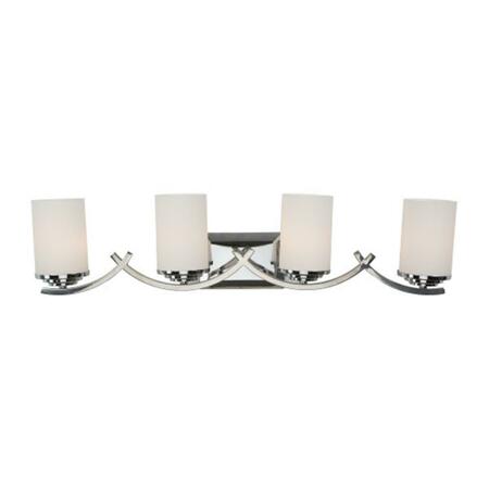 YOSEMITE Bathroom Vanity Four Lights Incandescent, Chrome 4090-4V-CH